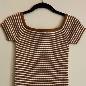 MADEWELL OFF THE SHOULDER TOP